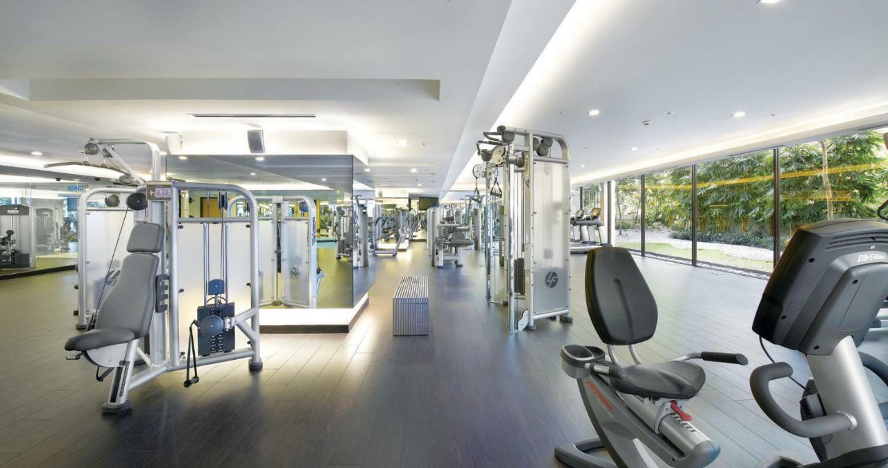 Shangri-La Kuala Lumpur Esterno foto The gym at the hotel